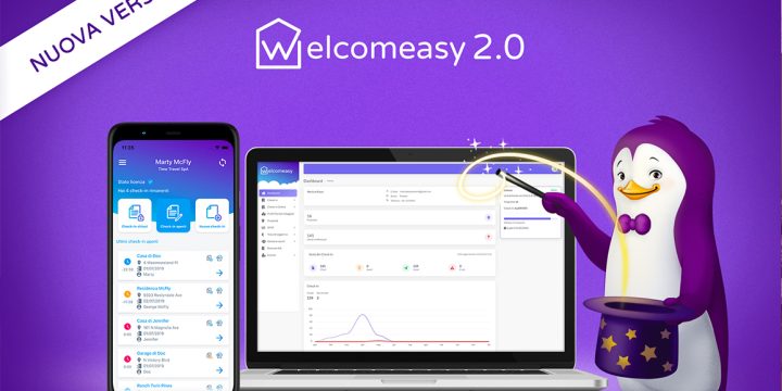 Arriva la nuova versione di Welcomeasy per un check-in ancora più rapido