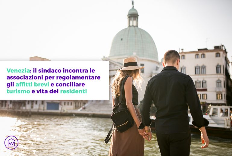 Venezia: il sindaco incontra le associazioni per regolamentare gli affitti brevi e conciliare turismo e vita dei residenti