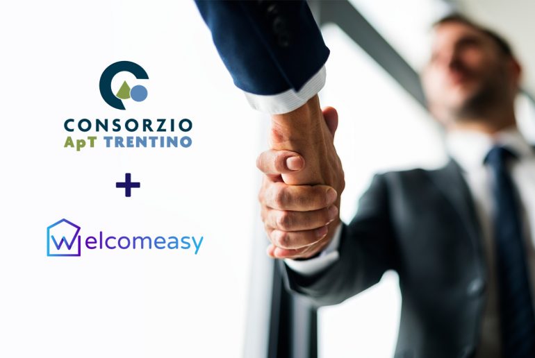 Consorzio ApT del Trentino sigla accordo per l’uso di Welcomeasy